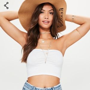White tube top